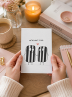 We’re Mint To Be Card – Illustrated A6 Greeting Card