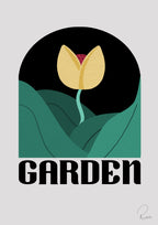 Garden Art Print - Floral Arch Wall Art